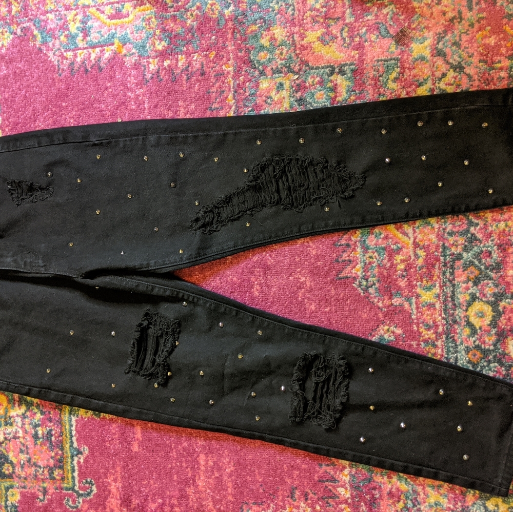 (The Rocking Rev)studded jeans - Picture 9 of 10